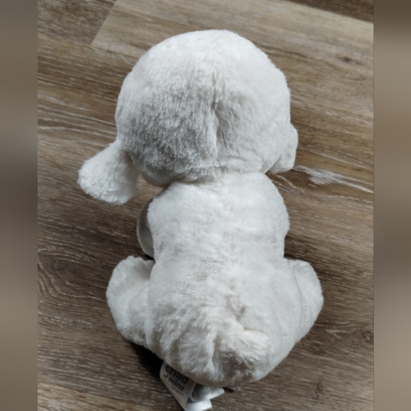 -Carters Child of Mine Plush Lamb Toy Rattle 2015 Soft Rattle Crinkle Feet Lovey - Picture 7 of 13